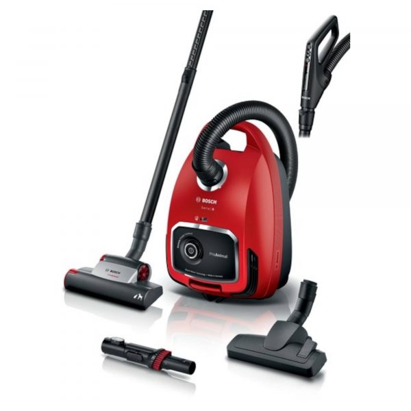 Bosch BGL6PETGB Series 6 Bagged Vacuum Cleaner - Red