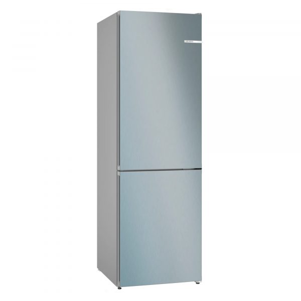 Bosch KGN362LDFG 60cm NoFrost 321L Fridge-Freezer - Stainless Steel