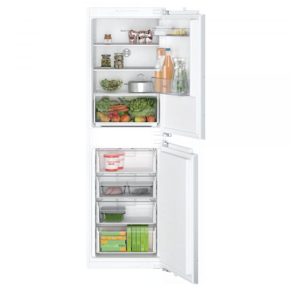 Bosch Serie 2 KIN85NFF0G NoFrost 50/50 Built-In Fridge Freezer