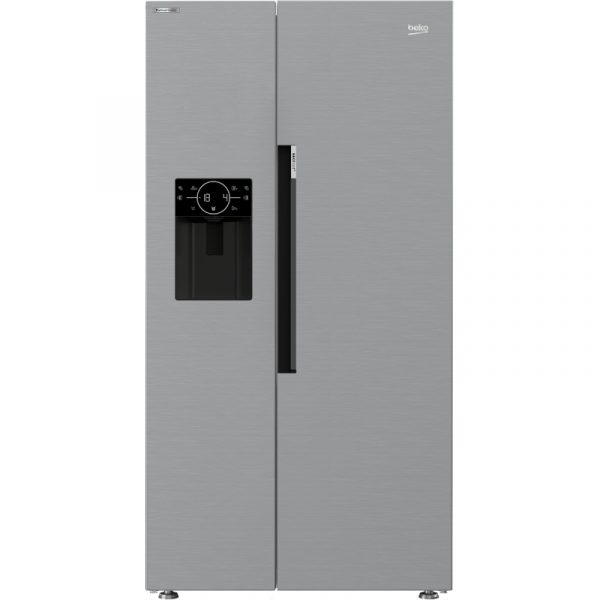 Beko ASP352VPX HarvestFresh American Style Fridge Freezer - Water Dispenser