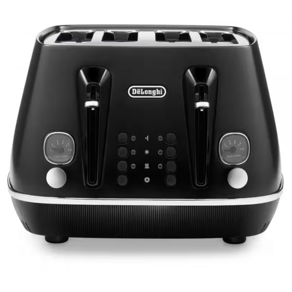 De'Longhi CTIN4003.BK Distinta 4 Slice Toaster - Black