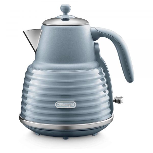 De'Longhi KBZS3001.AZ Scolpito 1.5L 3000W Kettle - Blue