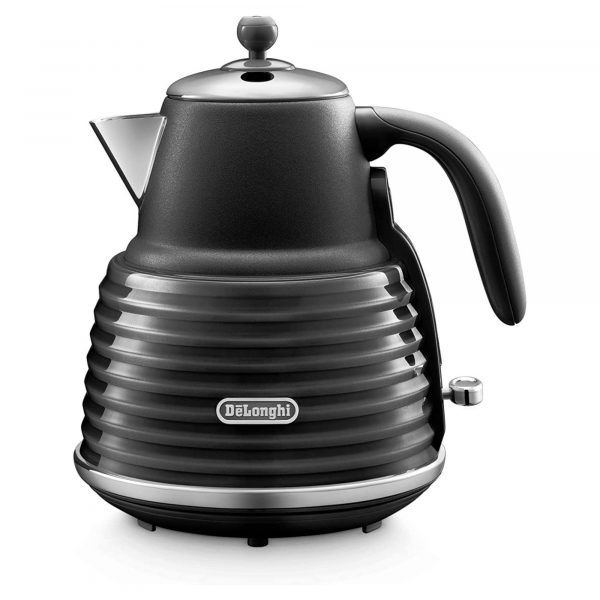 De'Longhi KBZS3001.BK Scolpito 1.5L 3000W Kettle - Black