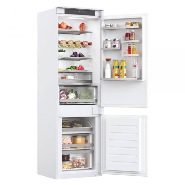 Hoover Hoover HFTNF5518EW Combi Built In Fridge Freezer - White