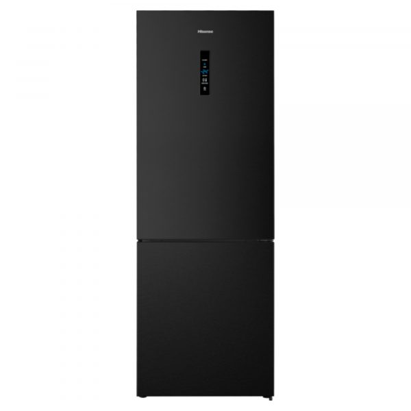 Hisense RB645N4BFE 495L Frost Free Freestanding Fridge Freezer - Black