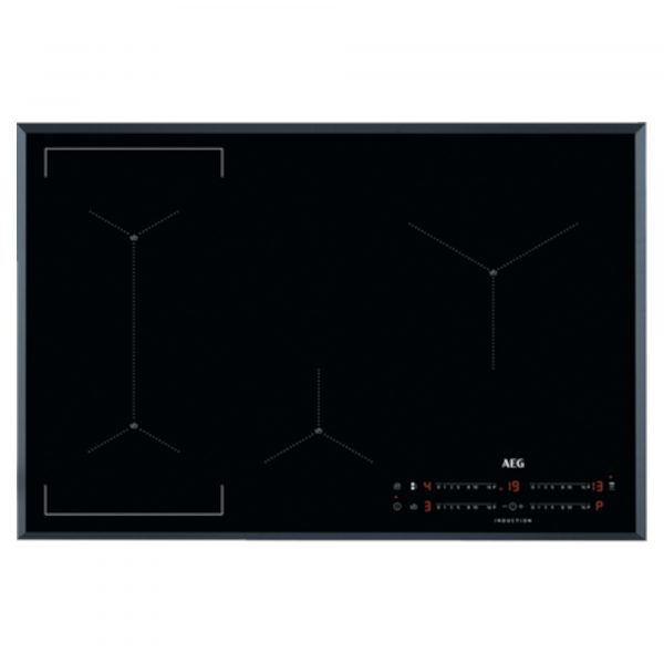 AEG IAE84421FB 4-Zone Induction Hob with Bridge Link - Black