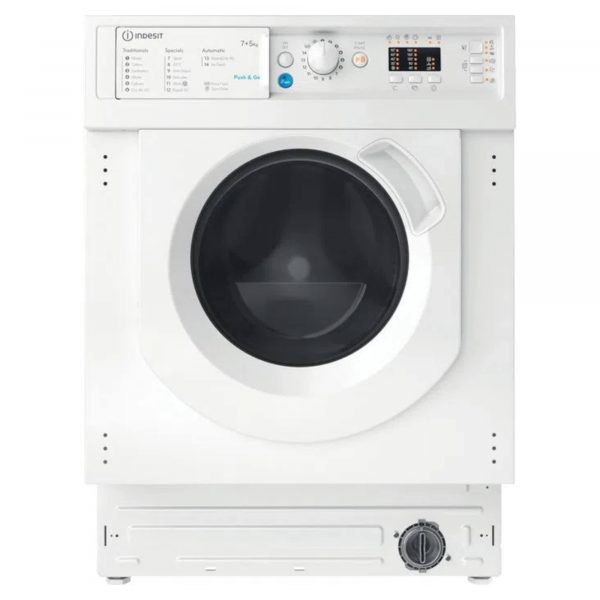 Indesit BIWDIL75125UKN Integrated 7kg Wash 5k Dry Washer Dryer