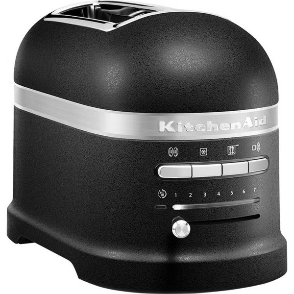 KitchenAid 5KMT2204BBK 1250W 2 Slice Toaster - Black