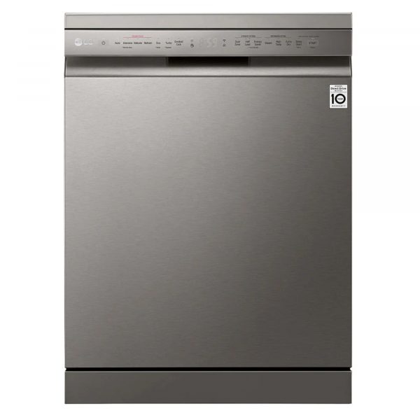 LG TrueSteam QuadWash DF325FPS 14 Place Dishwasher - Stainless Steel