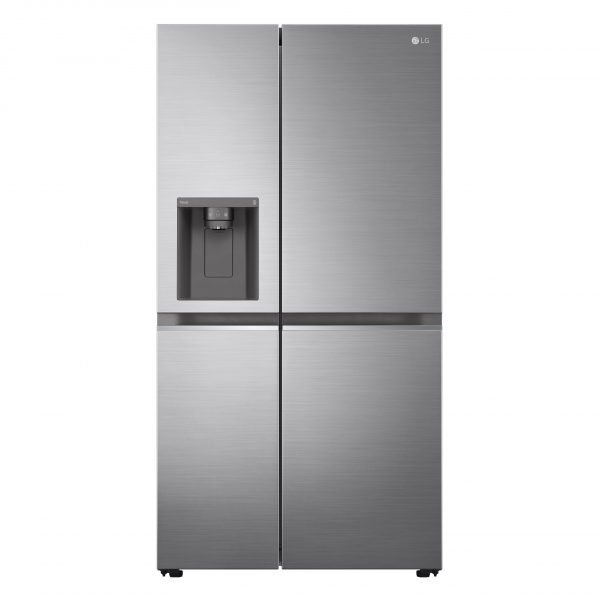 LG NatureFRESH GSLV70PZTD American Style Fridge Freezer - Stainless Steel