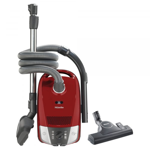 Miele Compact C2 Cat & Dog AirClean 890W Cylinder Vacuum - Red