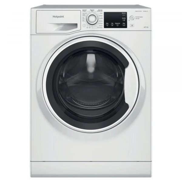 Hotpoint NDB8635WUK Washer Dryer with 1400 rpm - White