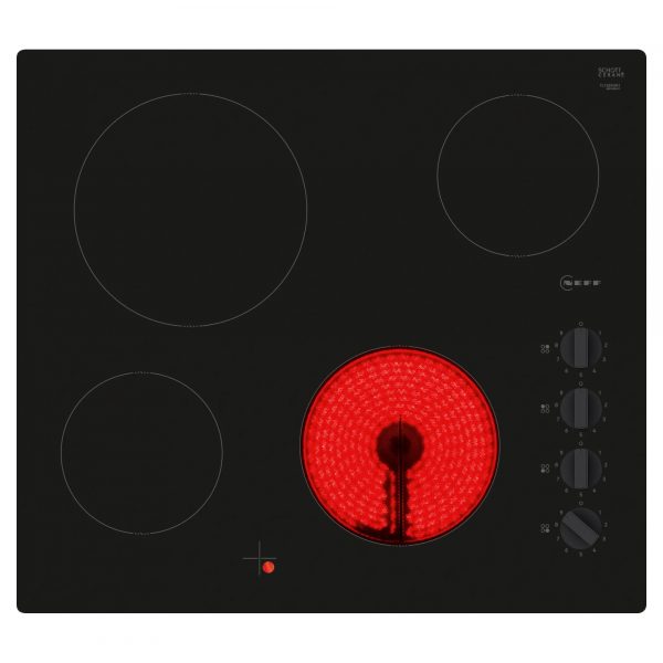 Neff T16NKE0L 600mm 4 Burner Ceramic Hob