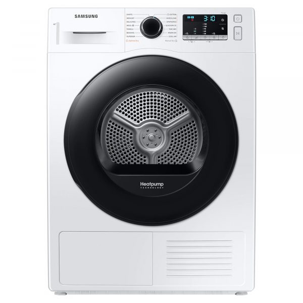 Samsung Series 5 DV80TA020AE OptimalDry Heat Pump 8kg Dryer - White