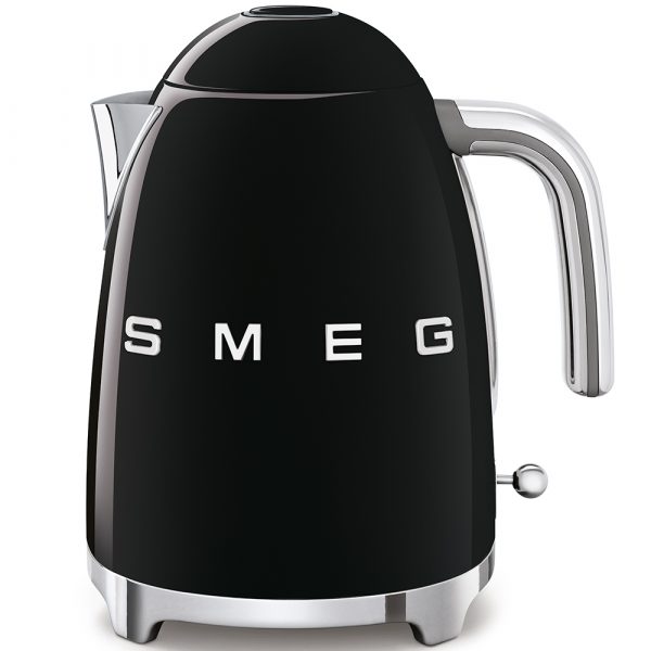 Smeg KLF03BLUK Retro Jug Kettle with 1.7L Capacity and 3000W Power in Black