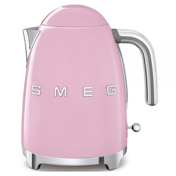 Smeg KLF03PKUK Retro Jug Kettle with 1.7L Capacity and 3000W Power in Pink