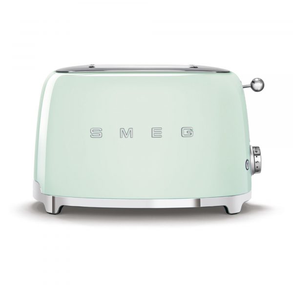 Smeg TSF01PGUK 50's Style 2 Slice Gloss Pastel Green