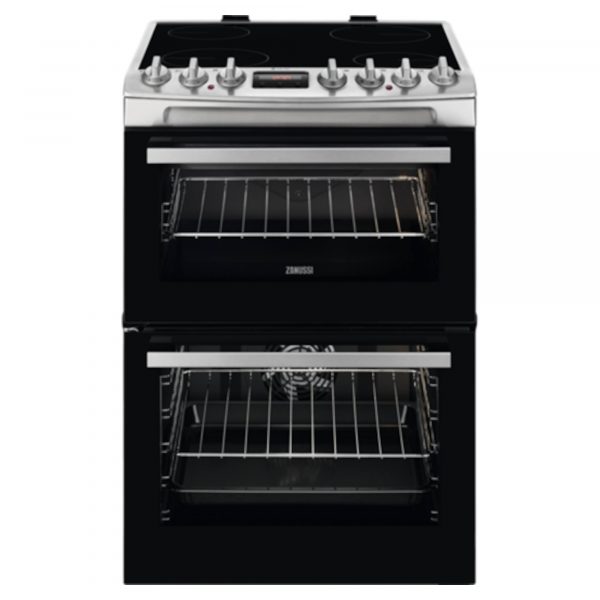 Zanussi ZCV69360XA Electric Cooker with PlusSteam & ThermaFlow - Black