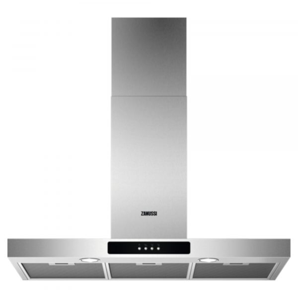 Zanussi ZFT519X Chimney Hood 3 Speed Controls Metal Filters - Stainless Steel