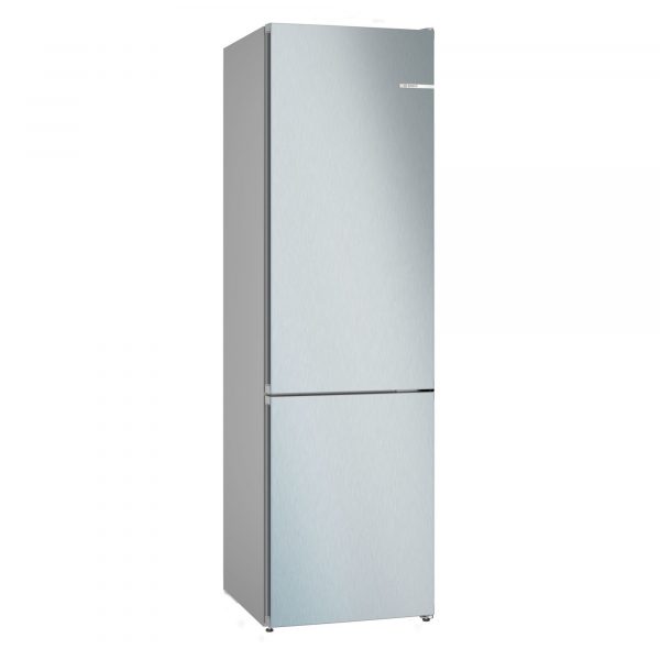 Bosch KGN392LDFG Freestanding 363L Fridge Freezer with D Energy Rating - Inox