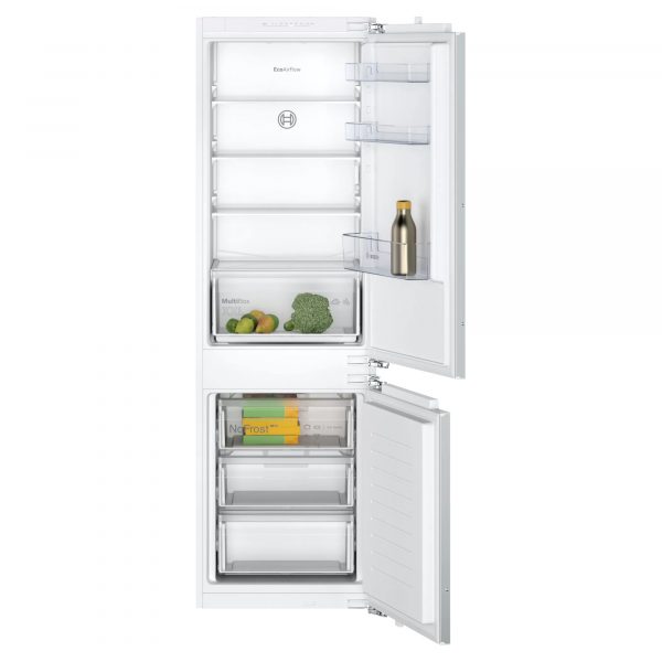 Bosch KIN86NFF0G Serie 2 Built in No Frost EcoAirFlow Fridge-Freezer