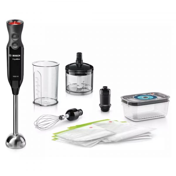 Bosch ErgoMixx MS6CB61V5G 1000W Hand Blender with Vacuum Pump