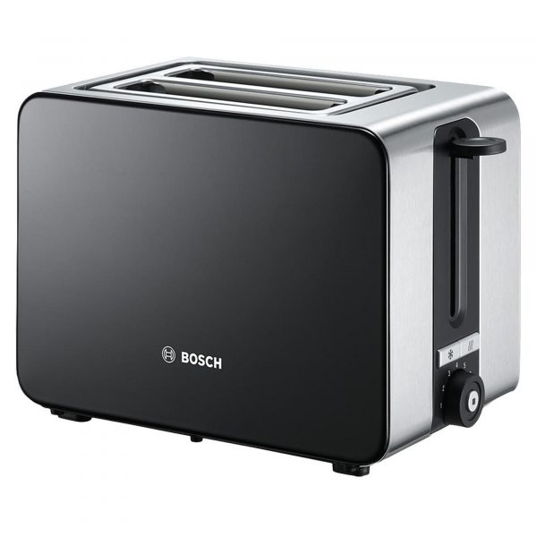 Bosch TAT7203GB Sky Compact 2 Slice Toaster - Black