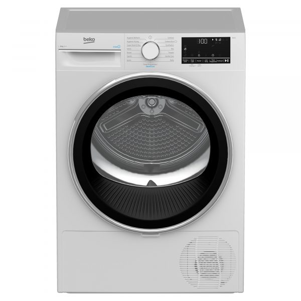 Beko B3T4823DW Freestanding 8kg Tumble Dryer with SteamCure