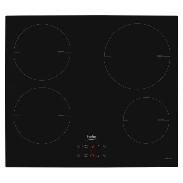 Beko HII64400MT 600mm Integrated Induction Hob - Black