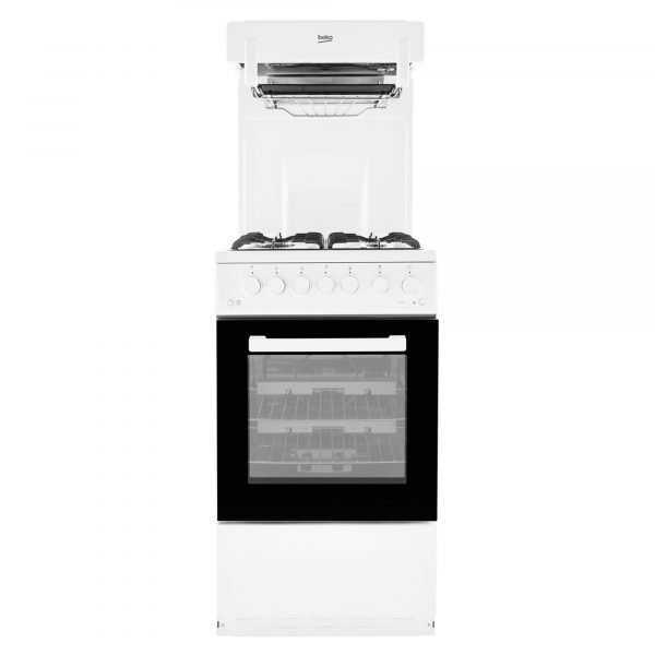 Beko KA52NEW 500mm Gas Cooker with Gas Grill - A Energy