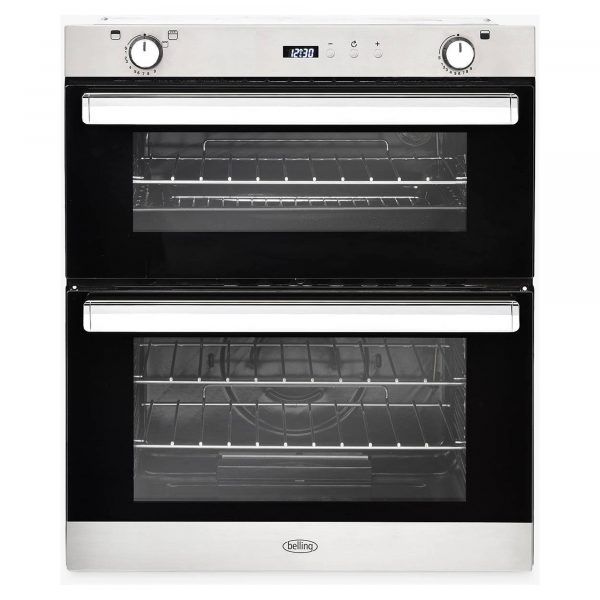 Belling BI702GSTA 70L Built-Under Double Gas Oven