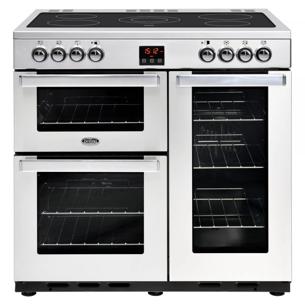 Belling Cookcentre 90cm Range Cooker with Ceramic Hobs