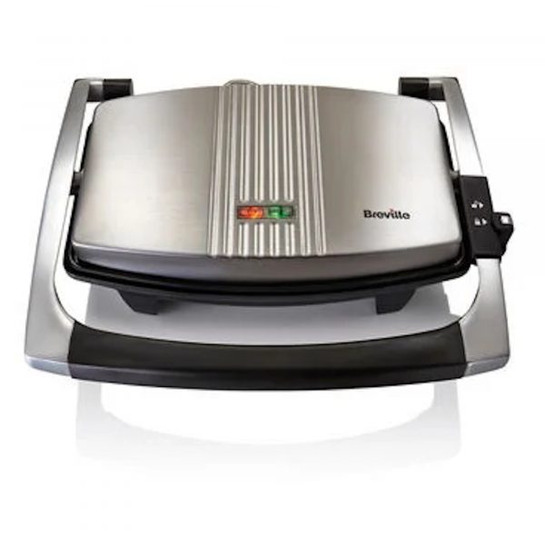 Breville VST025 3-Slice Panini Press Stainless Steel