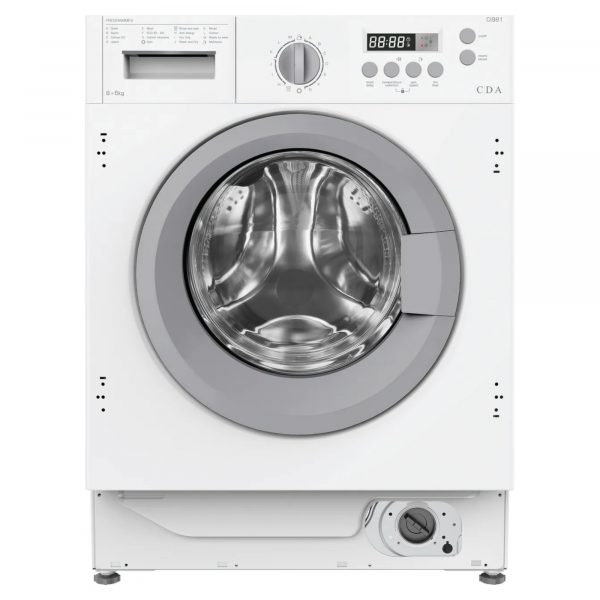 CDA CI981 8kg Wash 6kg Dry 1400rpm Integrated Washer Dryer