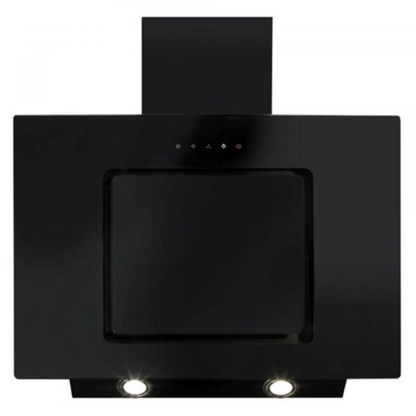 CDA EVA70BL 700mm Angled 3 Speed Chimney Hood - Black