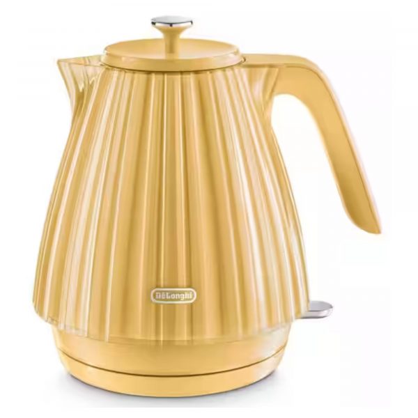 De'Longhi KBD3001.Y Ballerina 1.7L 3000W Cordless Kettle - Yellow