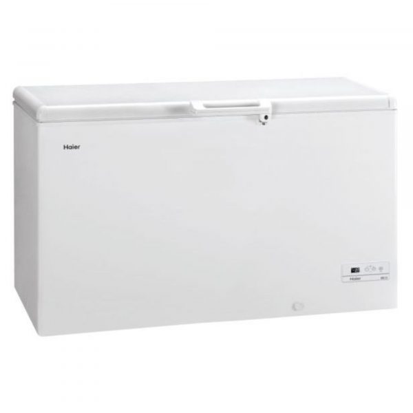 Haier HCE429F 413l Capacity Chest Freezer with LED Lighting - White