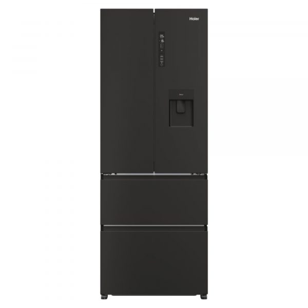 Haier HFR5719EWPB 700mm No Frost Fridge Freezer - Black