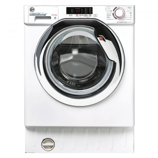 Hoover H-WASH 300 LITE HBDS495D2ACE 9kg/5kg Built-In Washer Dryer