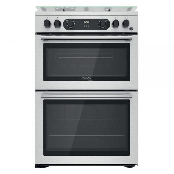 Hotpoint Cannon CD67G0CCXUK 600mm Double Gas Cooker