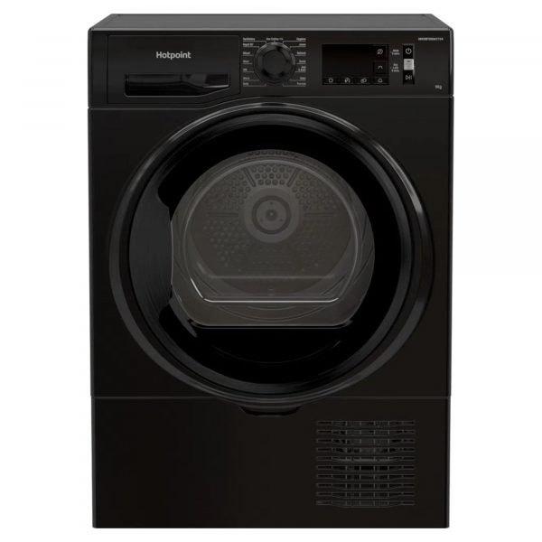 Hotpoint H3D91BUK 9kg Conderser Tumble Dryer B Energy Rating - Black