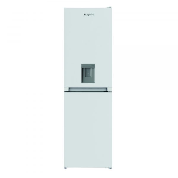 Hotpoint HBNF 55181 W AQUA UK 50/50 Split Frost Free Fridge Freezer with Water Dispenser - White