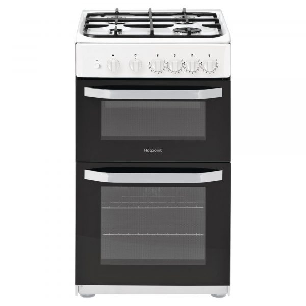 Hotpoint HD5G00KCWUK A Rated 500mm Gas Cooker - White