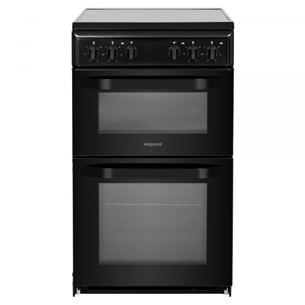 Hotpoint HD5V92KCBUK 500mm Electric Cooker - Black