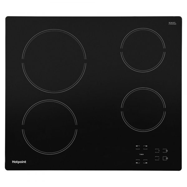 Hotpoint HR612CH 580mm Built-In 4 Zone Ceramic Hob