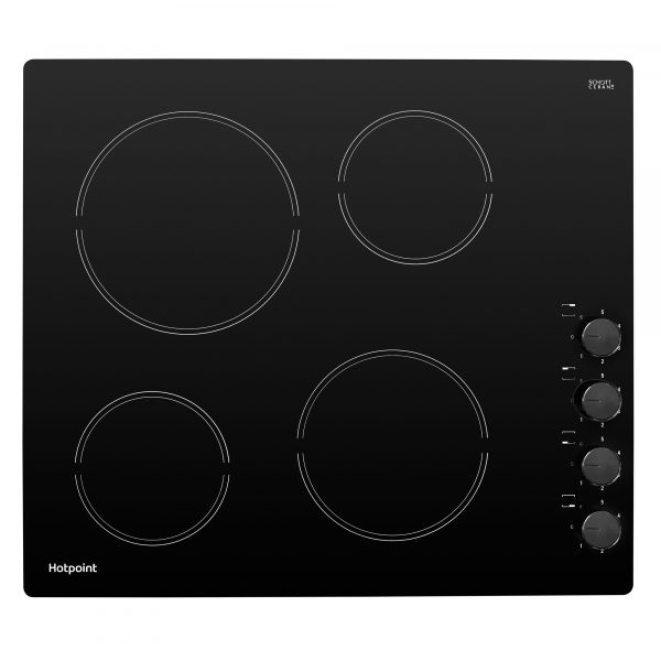 Hotpoint HR619CH 580mm Built-In 4 Zone Ceramic Hob