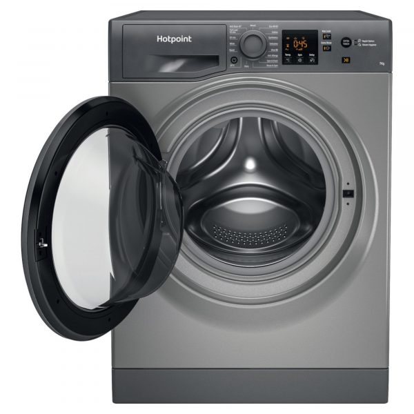 Hotpoint NSWF743UGGUKN 7kg 1400rpm Spin Freestanding Washing Machine