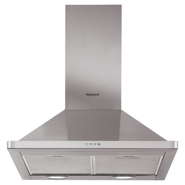 Hotpoint PHPN65FLMX 60cm Chimney Cooker Hood