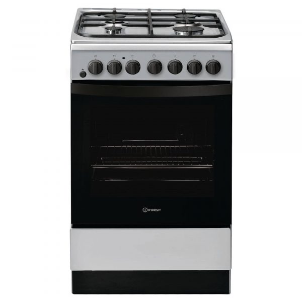 Indesit IS5G4PHSS 50cm Freestanding Dual Fuel Cooker