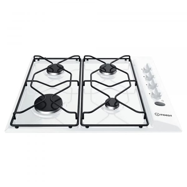 Indesit PAA642-1WH 580mm Built-In 4 Burner Gas Hob